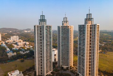 2.5 BHK Apartment – Exterior View View at Oberoi Realty Woods, Goregaon East - for Rent