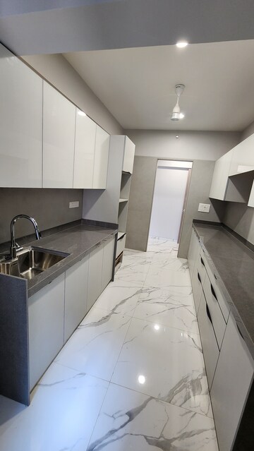 Kitchen in 3 BHK Apartment at Happy Jade Gardens, Ghatkopar East – for Rent