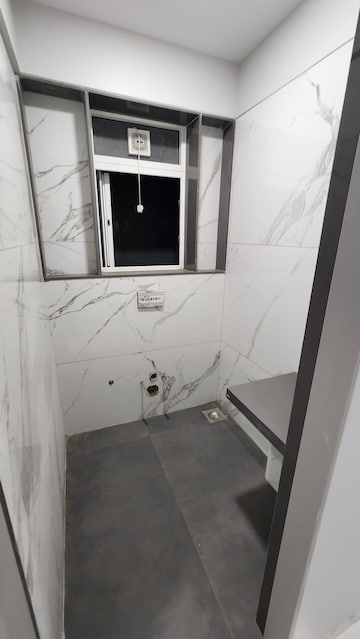Bathroom in 3 BHK Apartment at Happy Jade Gardens, Ghatkopar East – for Rent