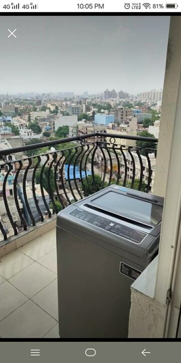 Balcony in 4 BHK Apartment at Satguru Apartments, Sector 52 – for Rent