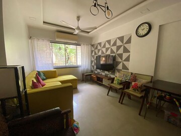 Living Room in 1 BHK Apartment at Versova – for Sale