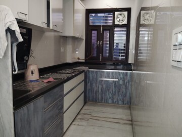 Kitchen in 2 BHK Builder Floor at Paschim Vihar – for Rent
