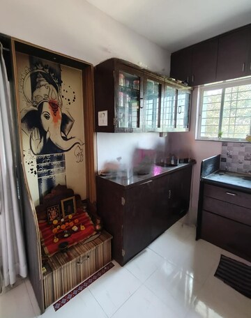 Kitchen in 4 BHK Apartment at Mantra Sky Homes, Magarpatta City – for Sale