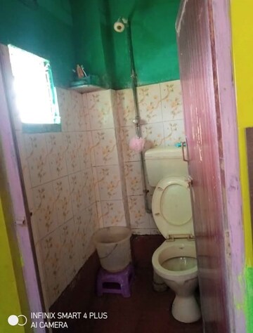 Bathroom in 2 BHK Apartment at Disha Apartment, Baguiati – for Sale