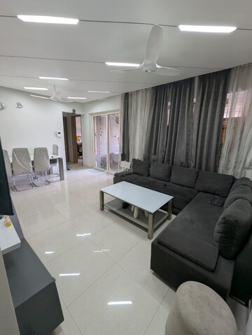 Living Room in 2 BHK Apartment at Five Star Royal Majestic, Rahatani – for Rent