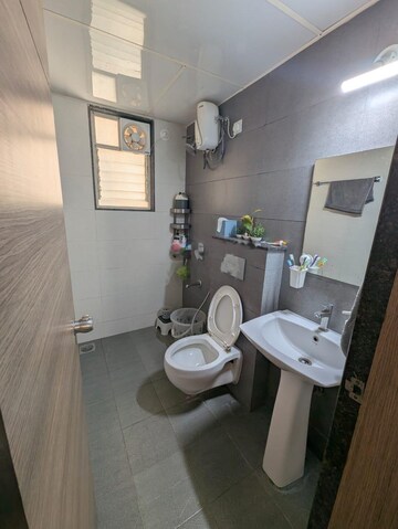 Attached Bathroom in 2 BHK Apartment at Five Star Royal Majestic, Rahatani – for Rent
