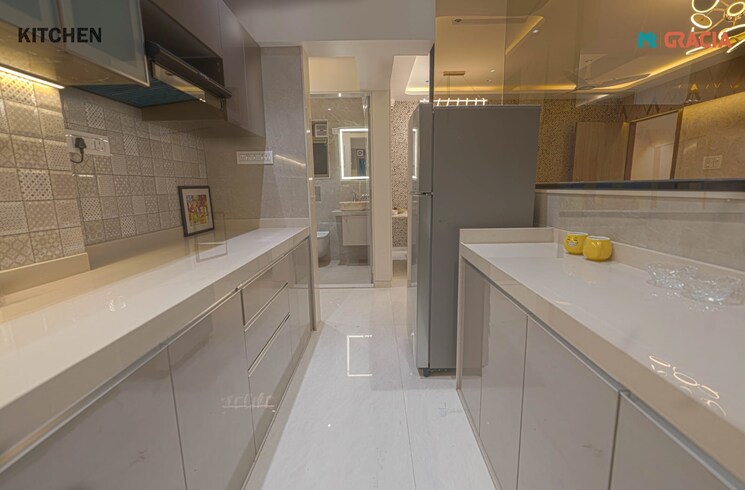 Kitchen, mk-gracia 2 Bedroom 608 Sq.Ft. Apartment In Amboli Mumbai 8395707