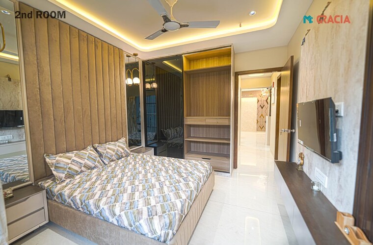 Bedroom, mk-gracia 2 Bedroom 608 Sq.Ft. Apartment In Amboli Mumbai 8395707