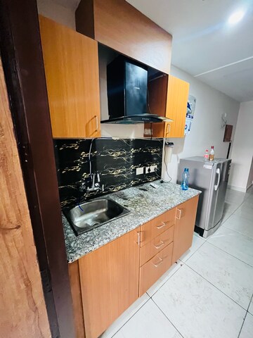 Kitchen in 1 BHK Apartment at Chandigarh Citi Center, Vip Road – for Rent
