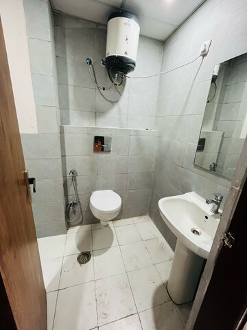 Bathroom in 1 BHK Apartment at Chandigarh Citi Center, Vip Road – for Rent