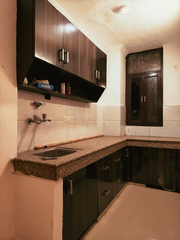 Kitchen in 2 BHK Builder Floor at Saket – for Rent