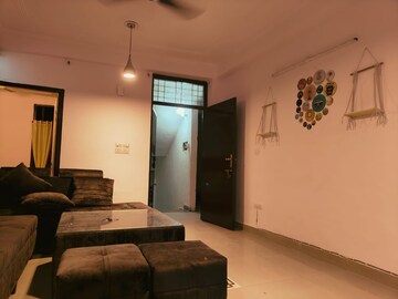 Living Room in 2 BHK Builder Floor at Saket – for Rent