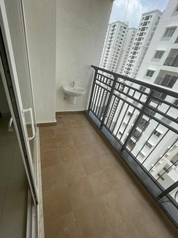 Balcony in 2.5 BHK Apartment at Kokapet – for Rent