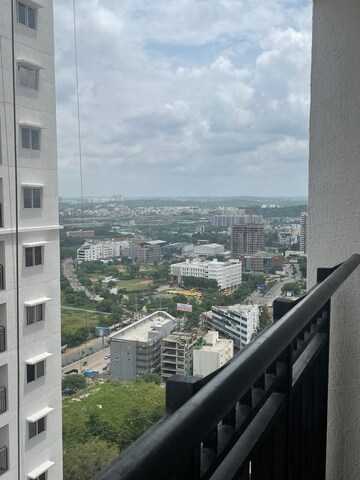 Balcony in 2.5 BHK Apartment at Kokapet – for Rent