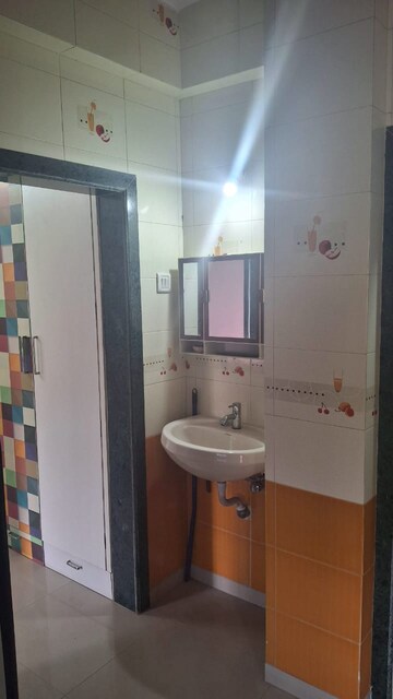 Bathroom in 2 BHK Apartment at New Mahada Colony, Goregaon East – for Rent