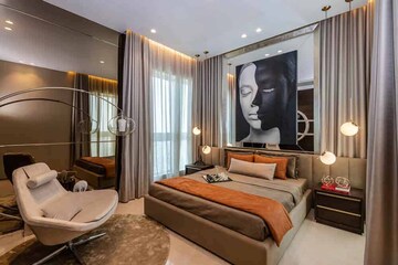 Living Room in 5 BHK Apartment at K Raheja Modern Vivarea, Mahalaxmi – for Sale