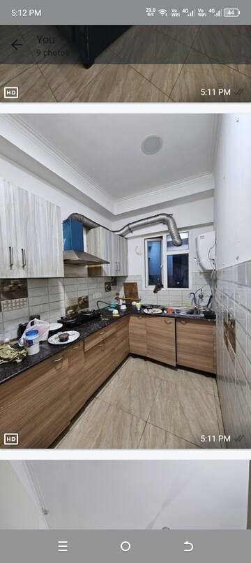 Kitchen in 2.5 BHK Apartment at Gaur Atulyam, Omicron I Greater Noida – for Rent