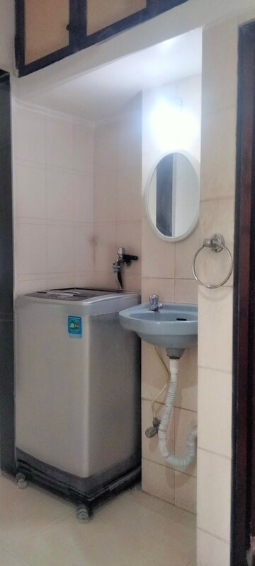 Bathroom in 2 BHK Apartment at Gokul Nagari 1, Kandivali East – for Rent