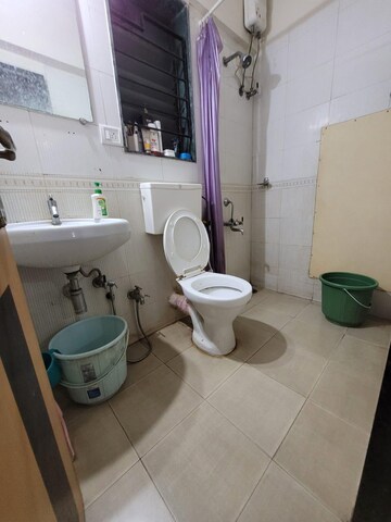 Bathroom in 2.5 BHK Apartment at Hubtown Akruti Orchid Park, Sakinaka – for Rent