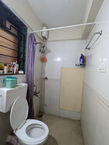 Bathroom in 2.5 BHK Apartment at Hubtown Akruti Orchid Park, Sakinaka – for Rent