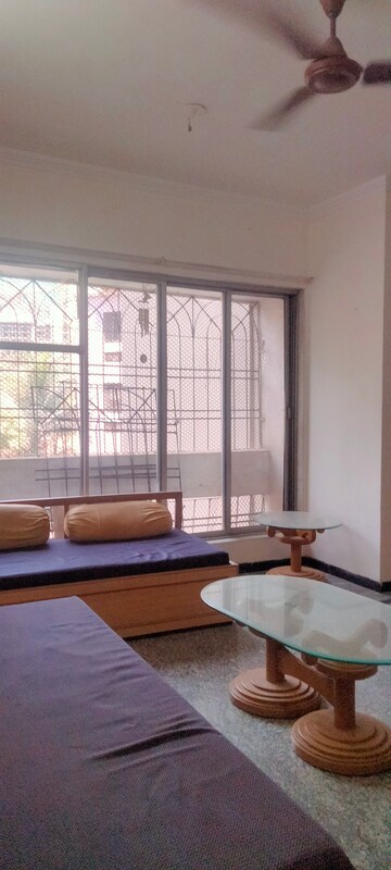 Living Room in 2 BHK Apartment at Tower 1B Dheeraj Enclave Chs Ltd, Borivali East – for Rent