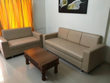 Living Room in 3 BHK Apartment at The Meadows, Near Vaishno Devi Circle On Sg Highway – for Rent