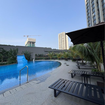 3 BHK Apartment – Exterior View View at Oberoi Sky City, Khande Rao Dongari - for Rent