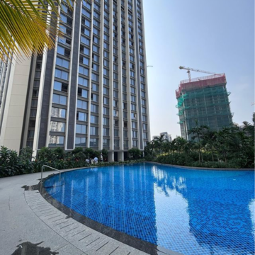 3 BHK Apartment – Exterior View View at Oberoi Sky City, Khande Rao Dongari - for Rent