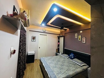 Master Bedroom in 3 BHK Apartment at Swati Chrysantha, Shela – for Rent