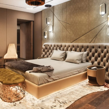 Bedroom in 6 BHK Apartment at Oberoi Sky City, Khande Rao Dongari – for Rent