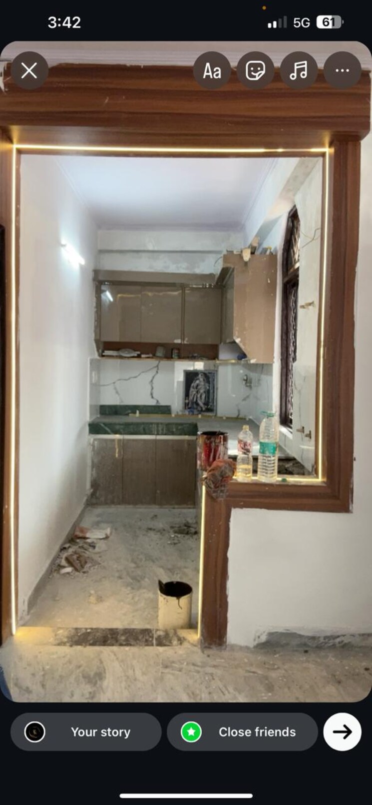 Kitchen, proview-shalimar-city-phase-i 3.5 Bedroom 1489 Sq.Ft. Apartment In Shalimar Garden Ghaziabad 8396517