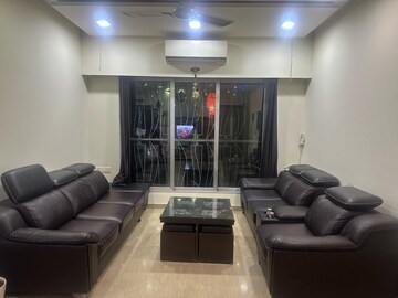 Living Room in 2 BHK Apartment at Lotus Sky Garden, Malad West – for Rent