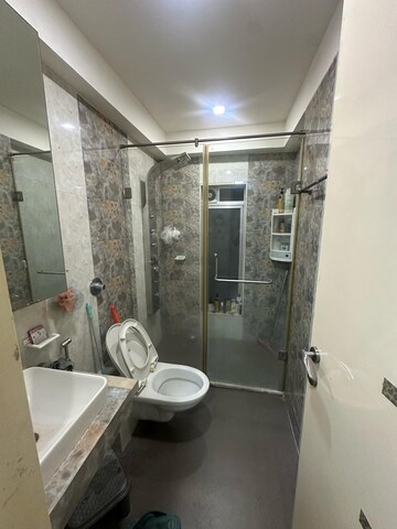 Bathroom in 2 BHK Apartment at Lotus Sky Garden, Malad West – for Rent