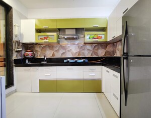 Kitchen in 2 BHK Apartment at Bhavani  Krishna Majesty, Kharghar – for Sale