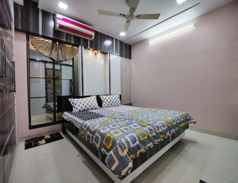 Bedroom, bhavani-krishna-majesty 2 Bedroom 650 Sq.Ft. Apartment In Kharghar Navi Mumbai 8396672
