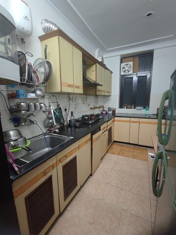 Kitchen in 2 BHK Apartment at Panchsheel Sps Heights, Ahinsa Khand ii – for Rent