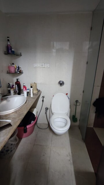 Bathroom in 2 BHK Apartment at Tulipia And Tilia Apartment, Chandivali – for Rent