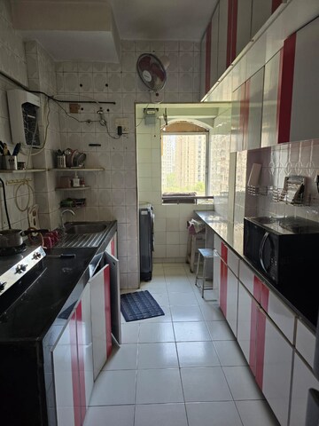 Kitchen in 2 BHK Apartment at Hiranandani Gardens, Powai – for Rent