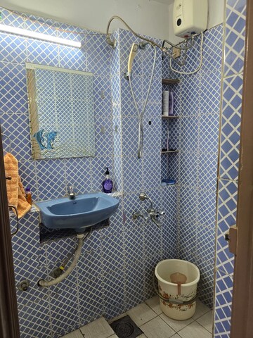 Bathroom in 2 BHK Apartment at Hiranandani Gardens, Powai – for Rent