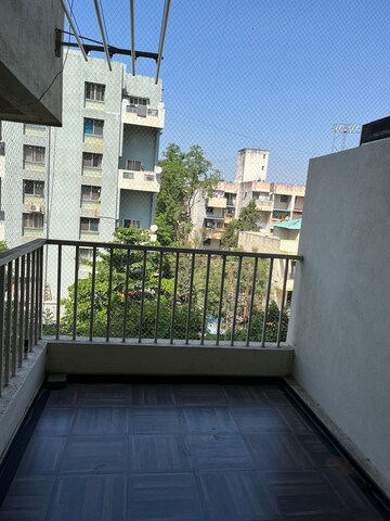 Balcony in 2 BHK Apartment at Goel Ganga Kalash, Vishrantwadi – for Rent