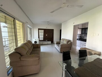 Living Room in 2 BHK Apartment at Goel Ganga Kalash, Vishrantwadi – for Rent