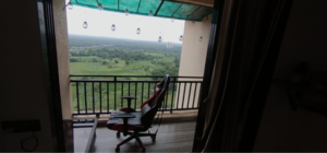 Balcony in 1 BHK Apartment at Shakti Sai Srushti, Tawri Pada – for Sale