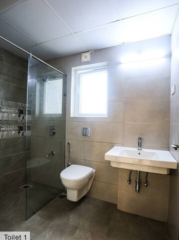 Bathroom in 2 BHK Apartment at My Home Krishe, Financial District – for Rent