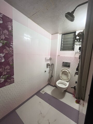 Bathroom in 2 BHK Apartment at VFVA Towers, Majiwada – for Rent