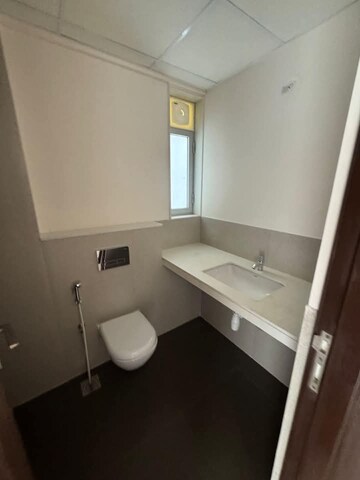 Bathroom in 2 BHK Apartment at Rustomjee Azziano Wing D, Majiwada – for Rent