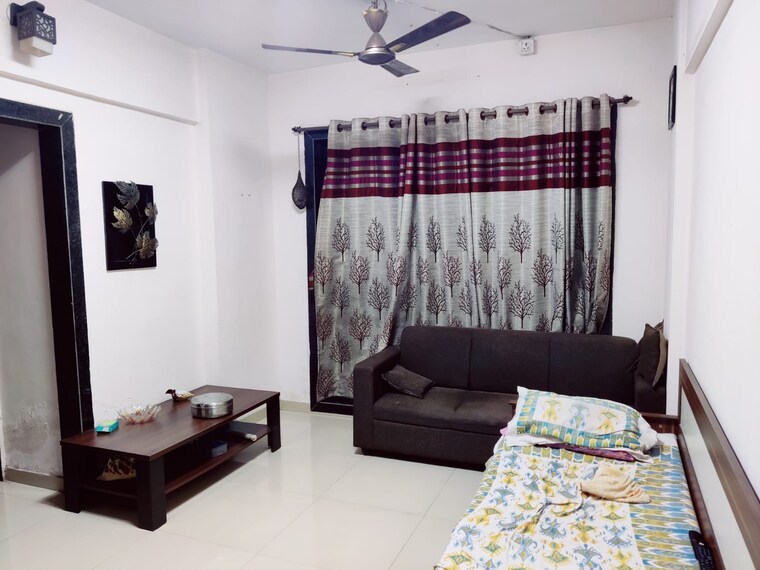 Living Room, sector 11 kopar khairane 1 Bedroom 600 Sq.Ft. Apartment In Sector 11 Kopar Khairane Navi Mumbai 8397078
