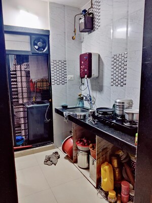 Kitchen in 1 BHK Apartment at Sector 11 Kopar Khairane – for Sale