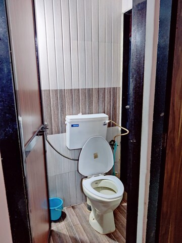 Bathroom in 1 BHK Apartment at Shiv Shakti Dham, Ghansoli – for Rent
