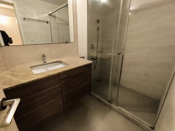 Bathroom in 3 BHK Apartment at DLF Park Place, Sector 54 – for Rent