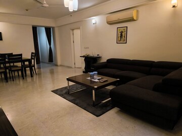 Living Room in 3 BHK Apartment at DLF Park Place, Sector 54 – for Rent